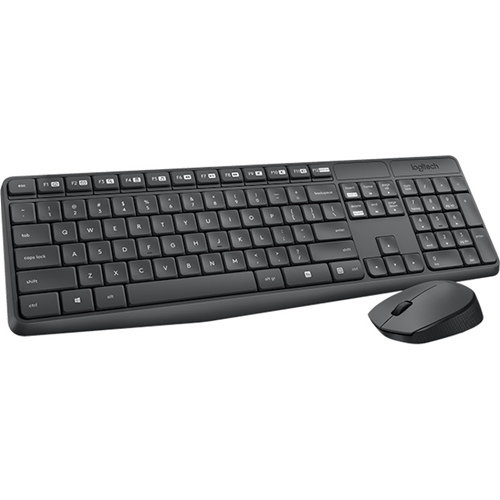 LOGITECH KIT TASTIERA E MOUSE MK235 WIRELESS