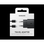 CARICABATTERIA SUPER FAST CHARGING 25 WATT TYPE-C 3A NERO