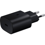 CARICABATTERIA DA RETE 25 WATT 2 AMPERE USB TYPE-C NERO BULK