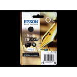 CARTUCCIA ORIGINALE EPSON T1681 XXL NERA PER EPSON WorkForce WF-2660DWF,WF-2760DWF 16XXL CAPACITA 21,60ML
