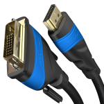 Cavo Adattatore da HDMI a  DVI Lunghezza 1,5 Metri Bidirezionale