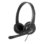 VOX 505 USB Cuffie Stereo con Microfono Regolabile Connessione USB e Controllo del Volume