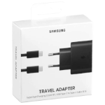 CARICABATTERIA Samsung + CAVO TYPE-C To TYPE-C 45 Watt NERO