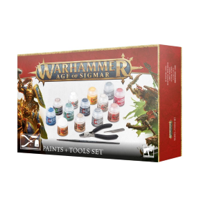 Age of Sigmar Paints + Tools Set Colori + Attrezzi