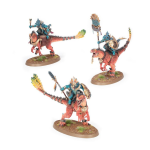 Seraphon Aggradon Lancers Lancieri su Aggradonte