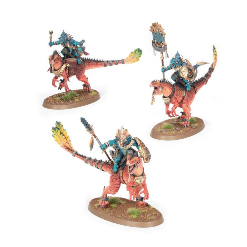 Seraphon Aggradon Lancers Lancieri su Aggradonte