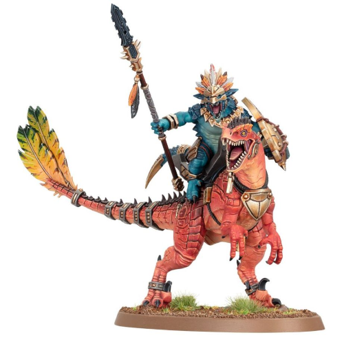Seraphon Aggradon Lancers Lancieri su Aggradonte