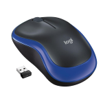 M185 Logitech Mouse Cordless COLORE NERO / Blu 