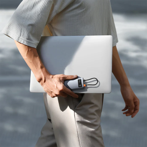 Baseus Joystar 7 in 1 USB-C Uscita HDMI 4K@60Hz, PD 100W, 3 USB-A 3.0 5Gbps, Lettore Schede SD/TF, Docking Station 