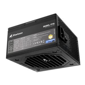 SHARKOON ALIMENTATORE REBEL P15 Gold 650 Watt Cybenetics ATX3.1