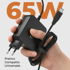 ALIMENTATORE Techmade USB-C 65 WATT