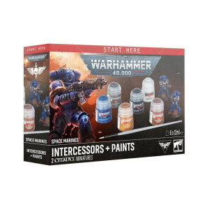 Space Marines Intercessor + Colori