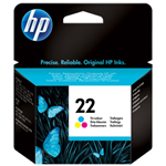 HP CARTUCCIA INKJET 22 MULTICOLOR