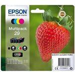 EPSON CARTUCCIA T29 FRAGOLA MULTIPACK BK/CY/YL/MG