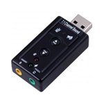 LINK ADATTATORE USB-AUDIO PER MICROFONO, CASSE O CUFFIE